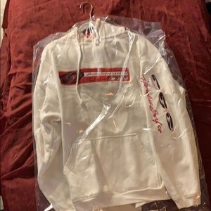 White mens hoodie by Honolulu